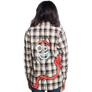 Forky Flannel by Cakeworthy-Toy Story 4